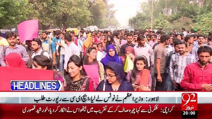 Headlines - 08:00 PM – 02 Nov 15 - 92 News HD