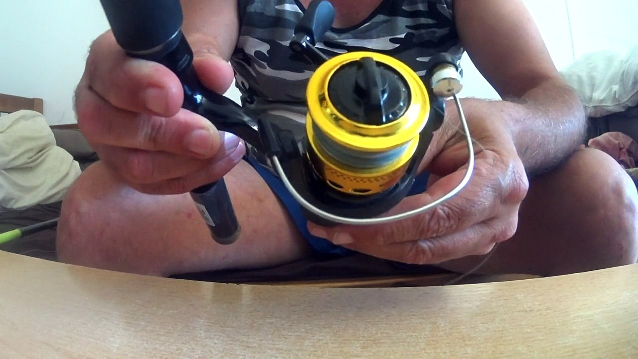 Conseil de pêche (frein du moulinet)