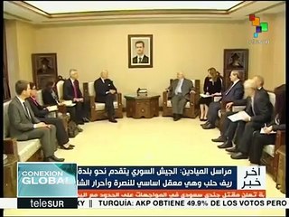 Enviado de ONU explica a canciller sirio avances de Cumbre en Viena