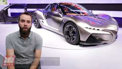 Yamaha Sports Ride Concept : le coupé innovant présenté à Tokyo