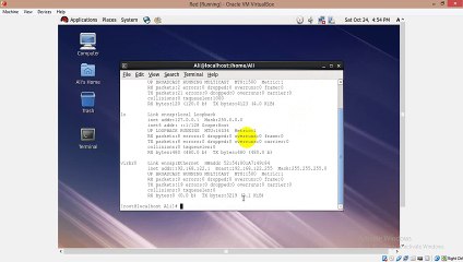 how to change IP in commandline in LINUX RED HAT