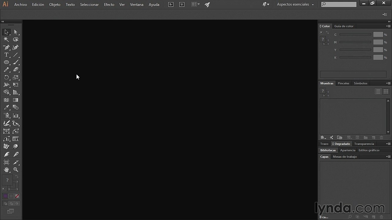 11.Configuración del espacio de trabajo en Illustrator
