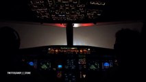 Terrifying cockpit footage shows pilot land passenger plane at Gatwick