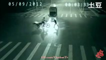 Super Speed and Teleporting Powers Caught on Surveillance Camera -