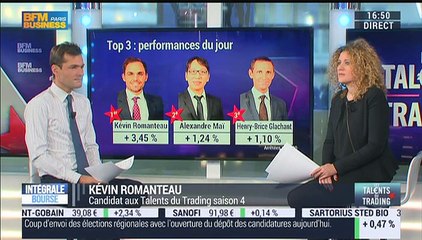 Les Talents du Trading, saison 4: "Je suis conscient que ça va être difficile cette semaine", Kévin Romanteau - 02/11
