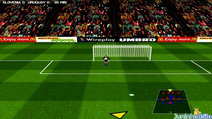 Actua Soccer 2-Slovenia vs Uruguay-Game 40