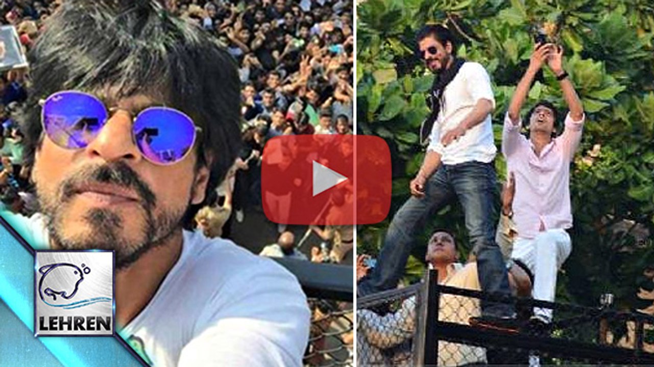 Shahrukh Khans 50th Birthday With Fans