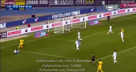 Eder Citadin Goal ChievoVerona 0 - 1 Sampdoria - Serie A - 02-11-2015