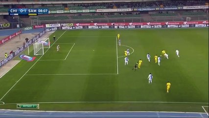 Eder Goal - Chievo 0 - 1 Sampdoria - 02/11/2015