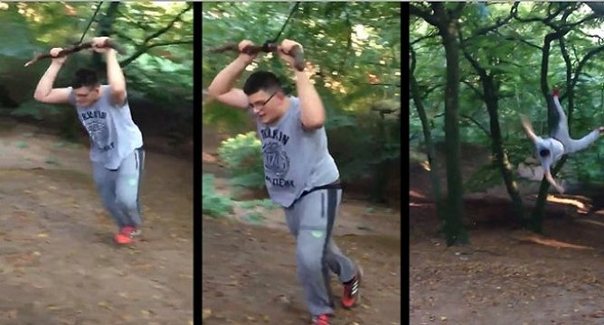 Gros fail avec une corde