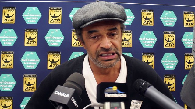 Coupe Davis - Yannick Noah : Ce serait une belle histoire que la Belgique gagne cette Coupe Davis
