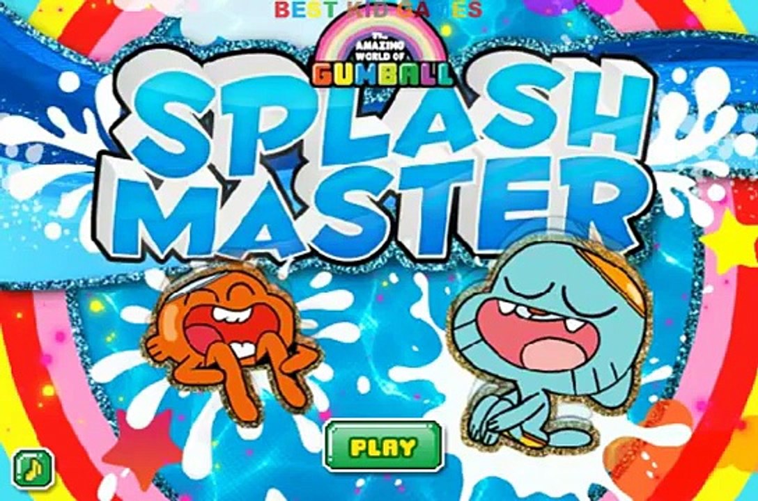 The Amazing World Of Gumball Splash Master - Cartoon Movie Game New 2015 HD