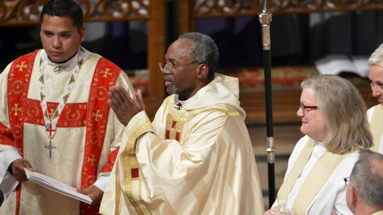 Episcopal Church installs first black presiding bishop