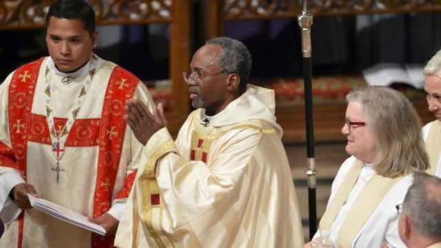 Episcopal Church installs first black presiding bishop