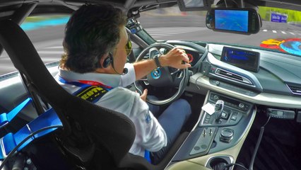 GoPro Onboard: BMW i8 w/ Formula E CEO Alejandro Agag!