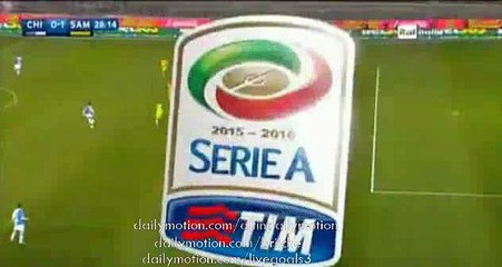Perparim Hetemaj Amazing Shoot Chance - Chievo v. Sampdoria - Serie A - 02.11.2015