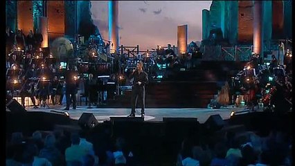 Alessandro Safina concert El Greco amphitheatre Taormina Scilly Italy