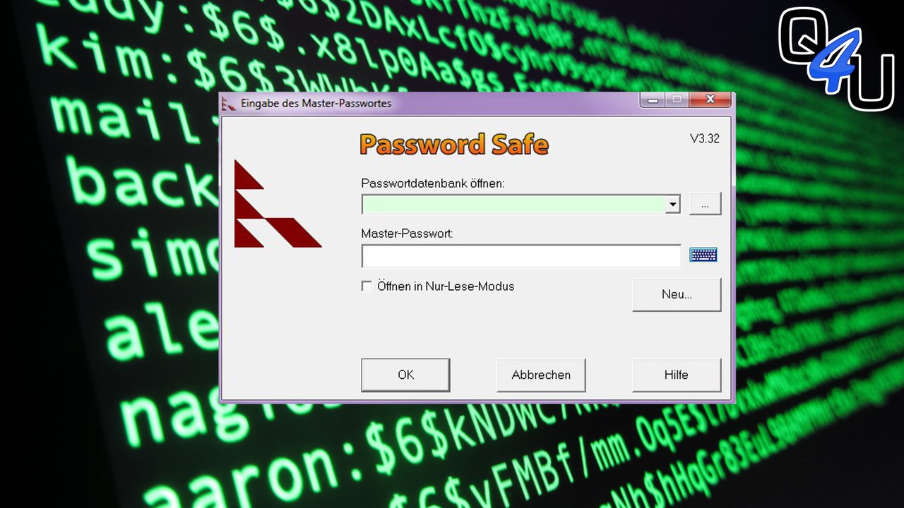 Passwörter einfach managen mit password safe | qso4you tech