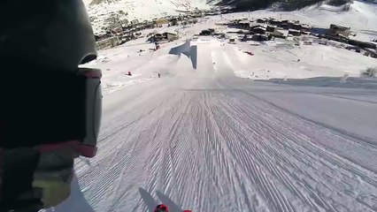 Le freeskier Jeremy Pancras réalise un quadruple au frostgun