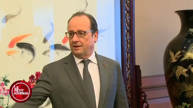 François Hollande en Chine - Le Petit Journal du 02/11 - CANAL+
