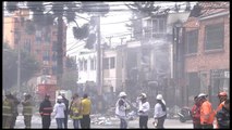 Al menos seis heridos por explosión laboratorio en barrio bogotano Galerías
