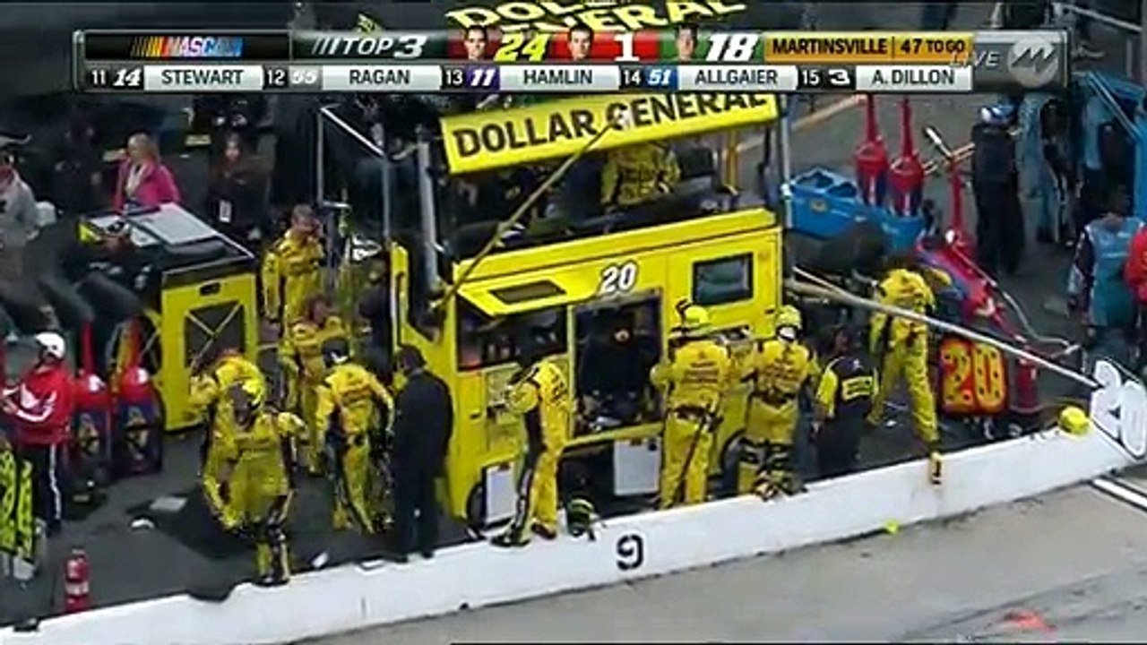 Matt Kenseth vs Joey Logano - GERMAN commentary