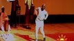 Les pas de danse d'Ouzin Keita au ”Baptême du siècle” de la troupe ”Soleil Levant”