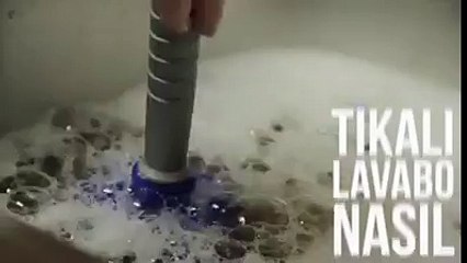 Yook Artık - Tıkalı lavabo nasıl açılır.