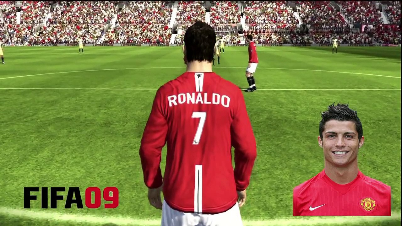 Cristiano RONALDO from FIFA 04 to FIFA 16 (vs Real Face Comparison)