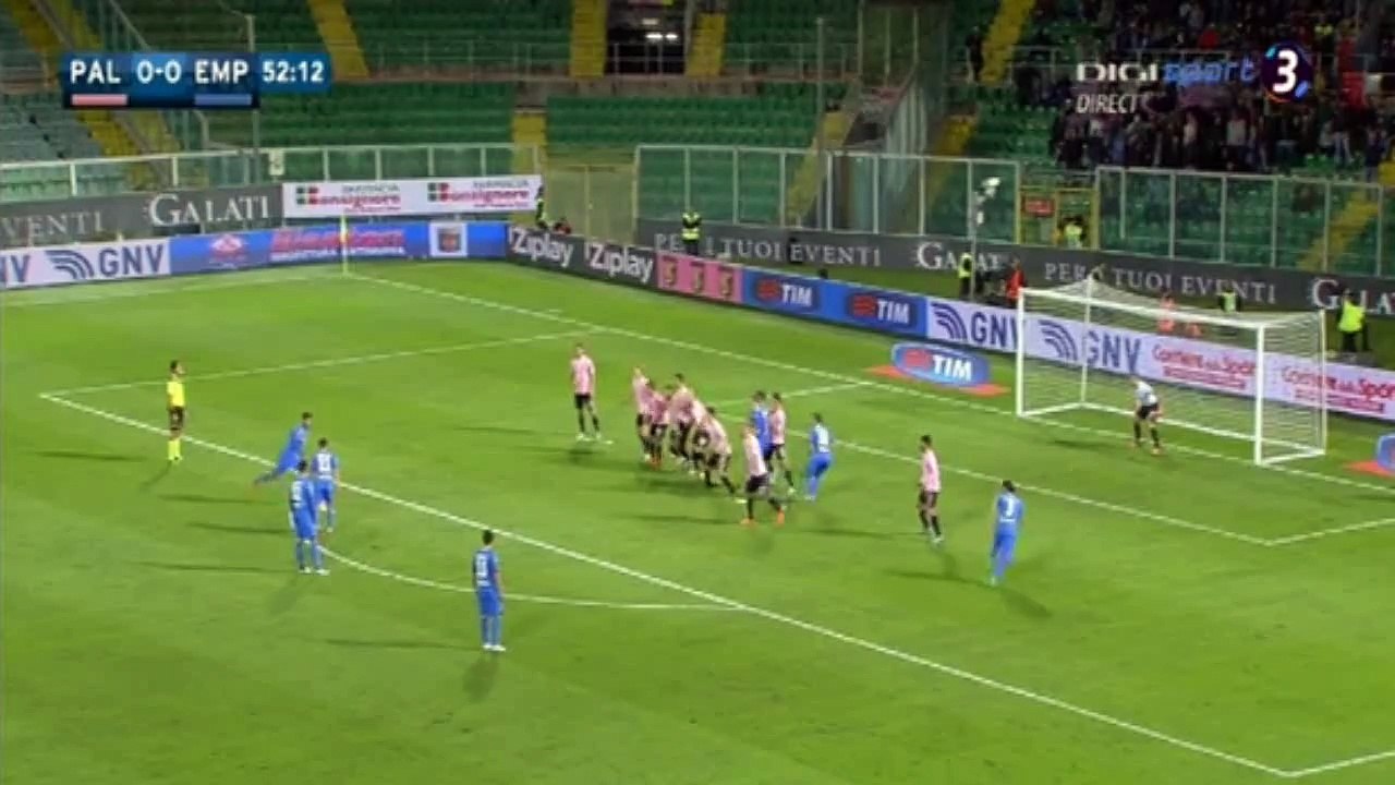 Riccardo Saponara Goal 0-1 Palermo vs Empoli 02.11.2015