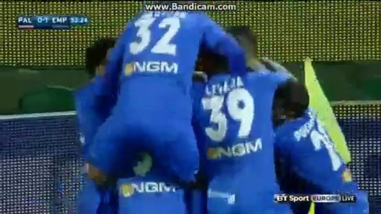 Riccardo Saponara Goal Palermo 0-1 Empoli Serie A 2.11.2015 HD