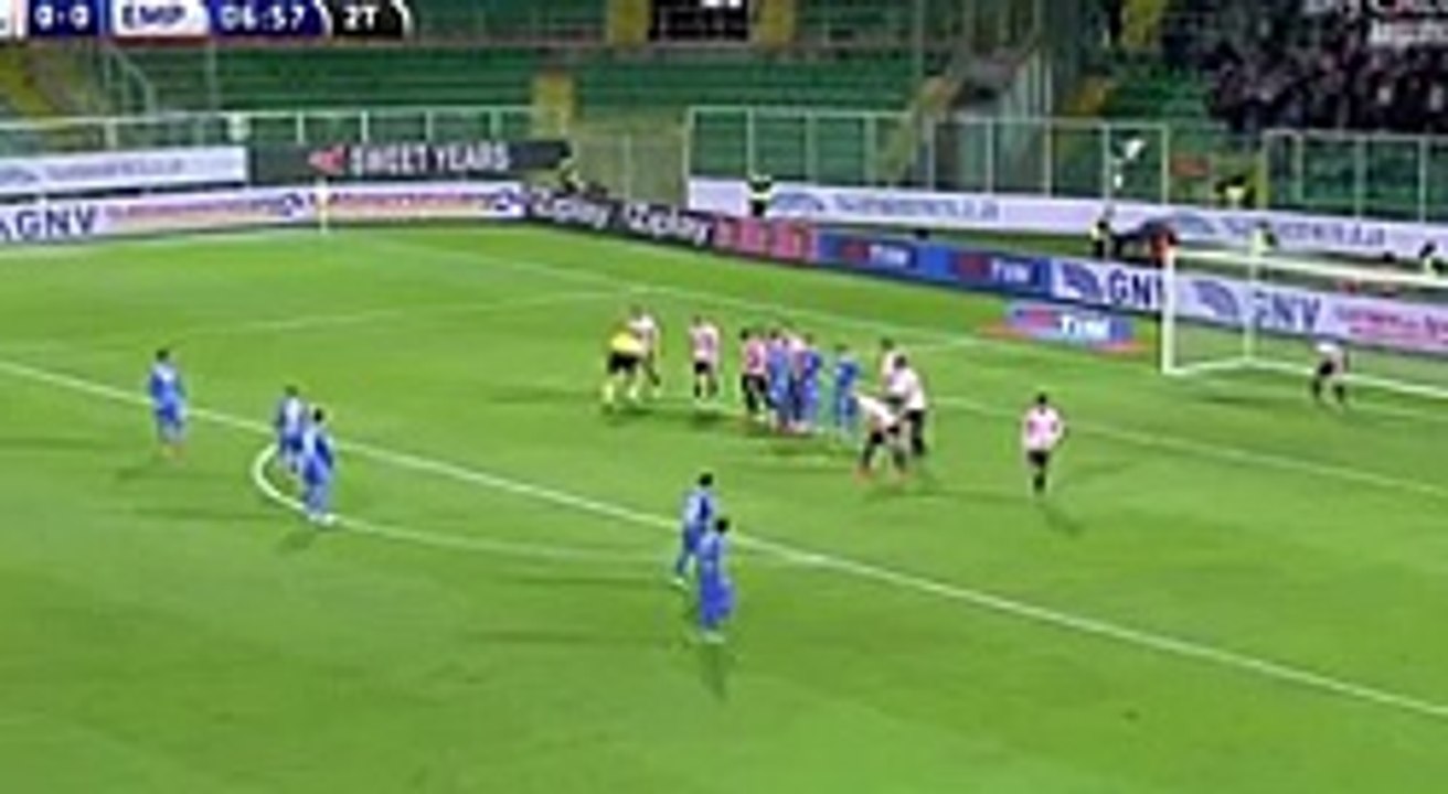 Riccardo Saponara amazing free-kick Goal HD ¦ Palermo 0 - 1 Empoli ¦ Serie A 2015