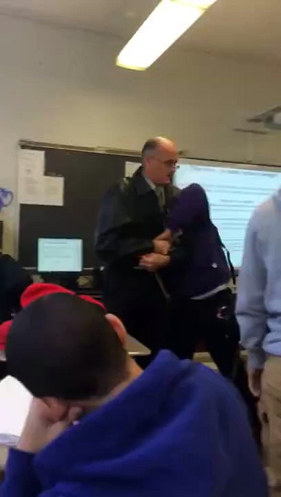 Student slams 62 year old teacher to floor. Why isn't this in the news!