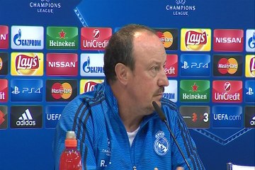 Benítez: "Si estuviese satisfecho sería preocupante"