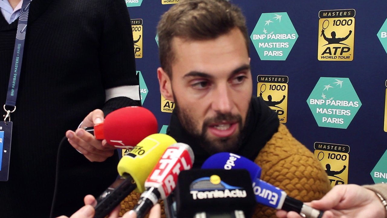ATP - BNPPM - Benoit Paire : "J'ai pleuré, j'ai craqué, c'est bien !"