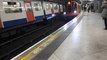 London Underground S7 & D78 stock trains at Westminster Station