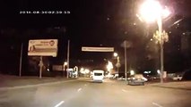 Russian road rage incident takes a turn for the bizarre when Spongebob Squarepants gets involved