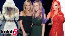 TooFab 5: Heidi Klum's Halloween Transformation, Reese Witherspoon's Family Affair & More!