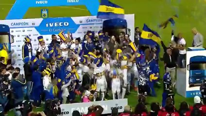 Boca Juniors crowned Argentinean champions Soccer Highlights