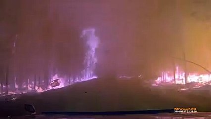 A relaxing drive in the Russian countryside