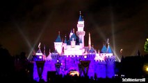 Disneyland Castle Lighting Moment for the Monstrous 24-hour All-Nighter