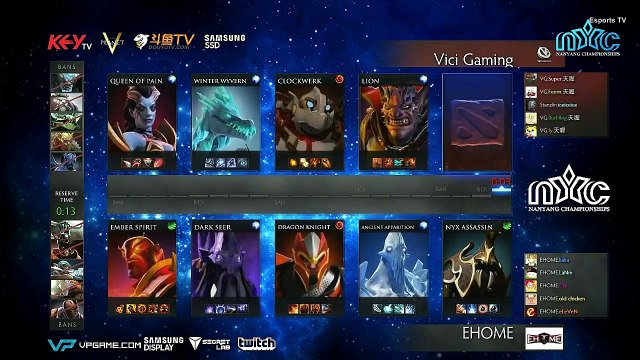 VG vs EHOME Game 2 | Nanyang Championship 2015 | Vici Gaming vs EHOME | DOTA 2 Esports