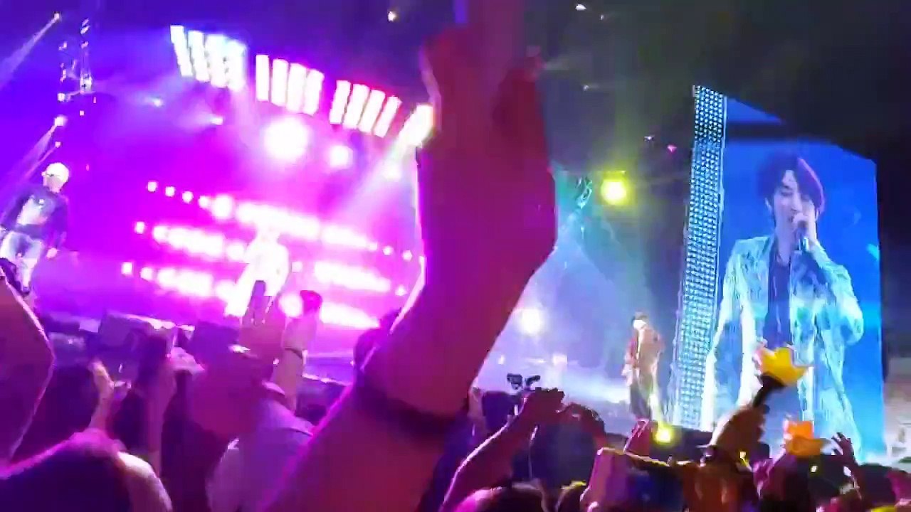 FANCAM 151002 Bigbang Soundcheck We like 2 Party MADE TOUR LAS VEGAS