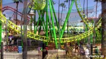 Coast Rider front seat on-ride HD POV Knotts Berry Farm