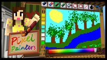 WILD FOREST! - PIXEL PAINTERS - Minecraft Mini-Game w/Biggs87x