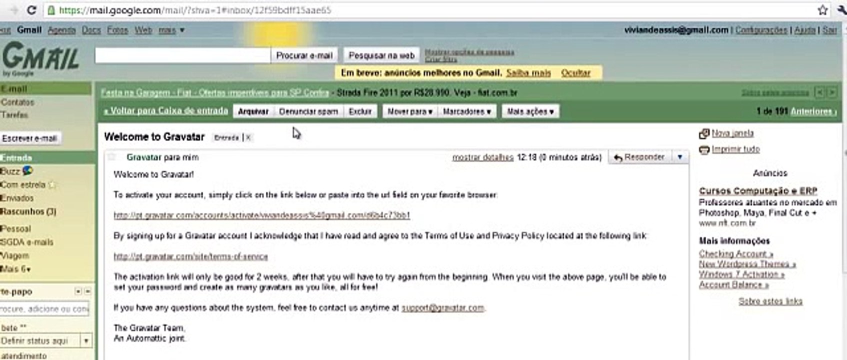 Como colocar foto em comentário de sites e blogs com gravatar