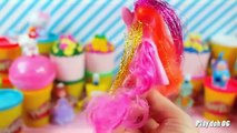 Play Doh My Little Pony Ponyville Easter Eggs Rainbow Dash Pinkie Pie Scootaloo Sweetie Be