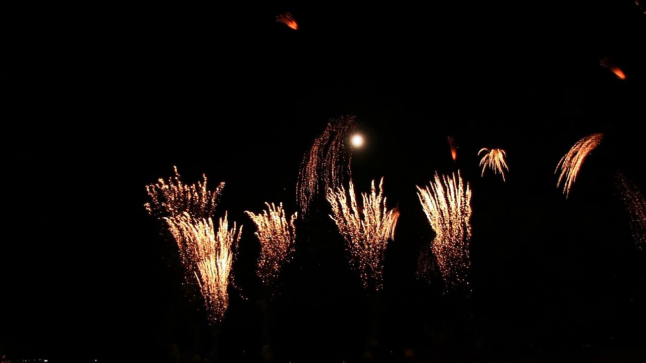 Spectacle pyro-musical - Pt 4 - Neuchâtel - Fête des Vendanges - 2015