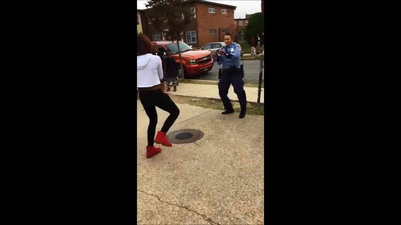 Teen Battles With DC Police Officer in Dance-Off Challenge