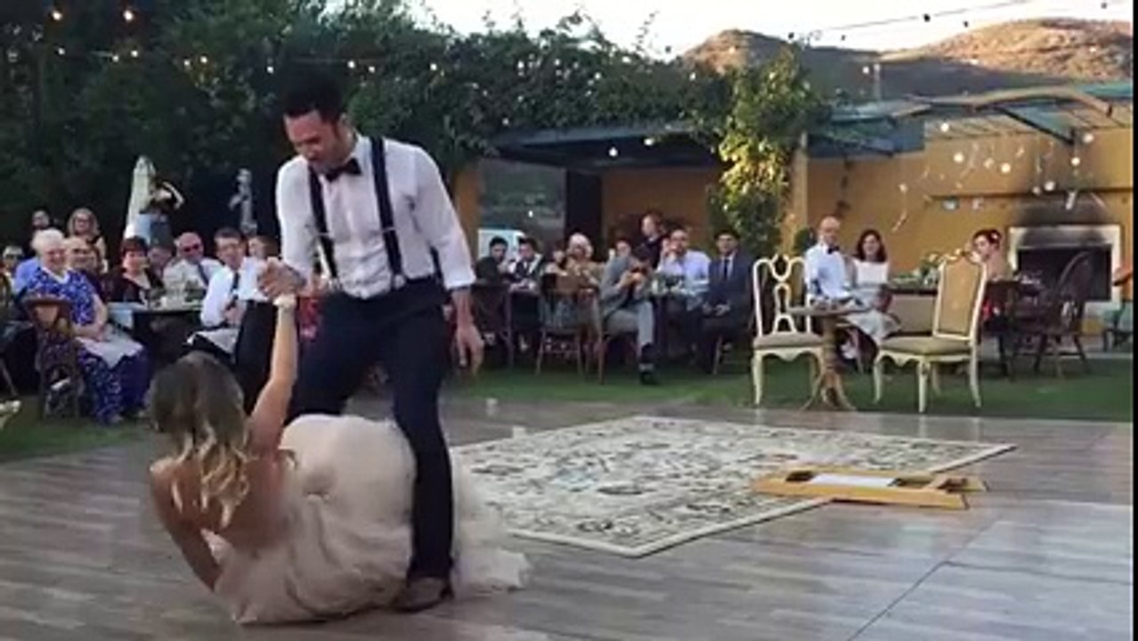 Bride Levitates Husband at Wedding!